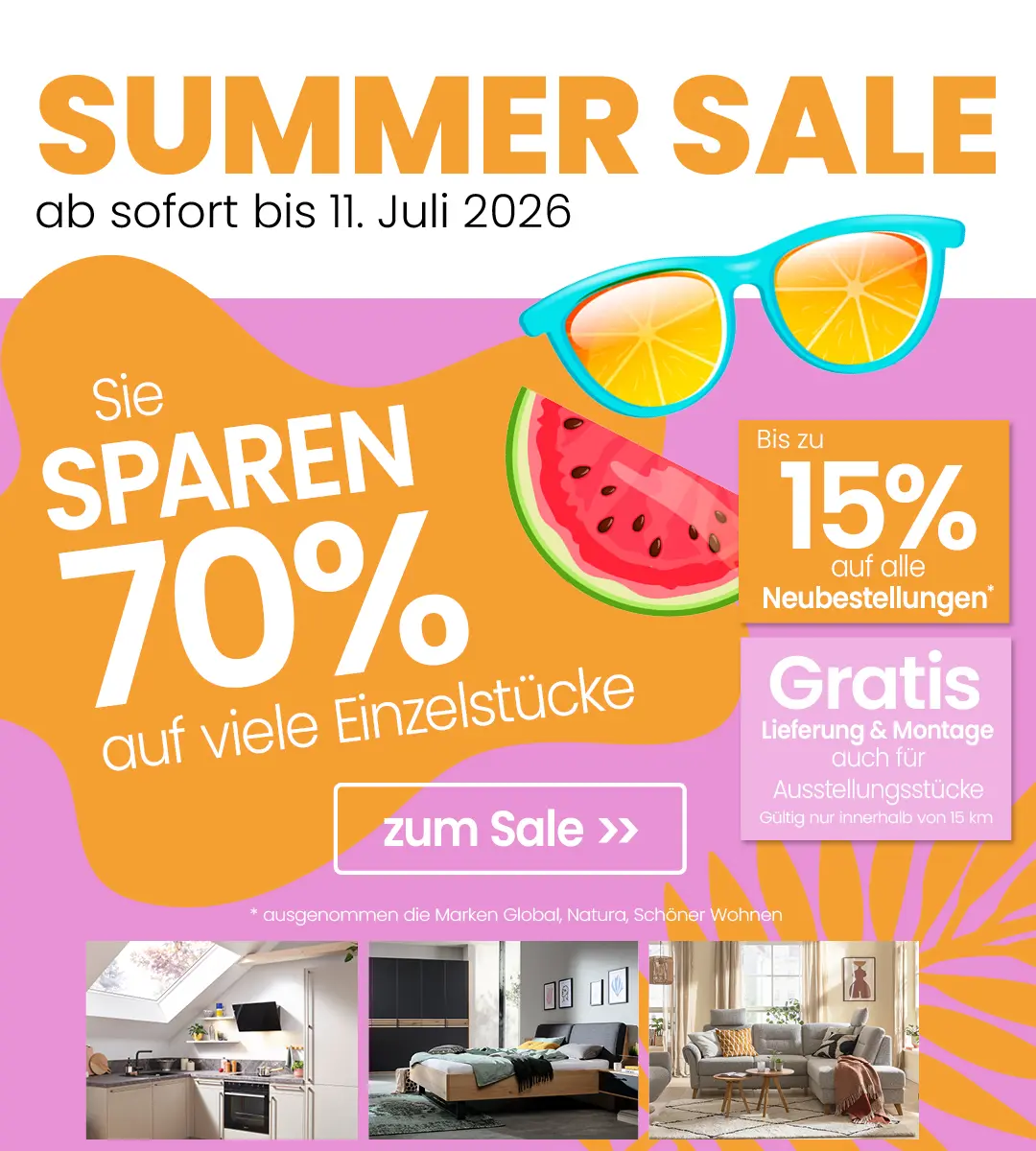 Summer Sale Aktion
